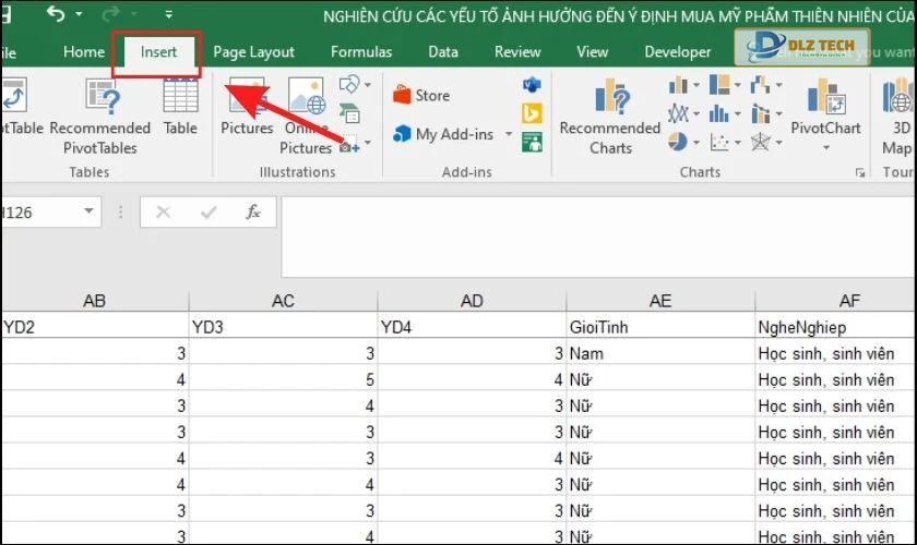 Cách chèn chữ ký điện tử vào Excel