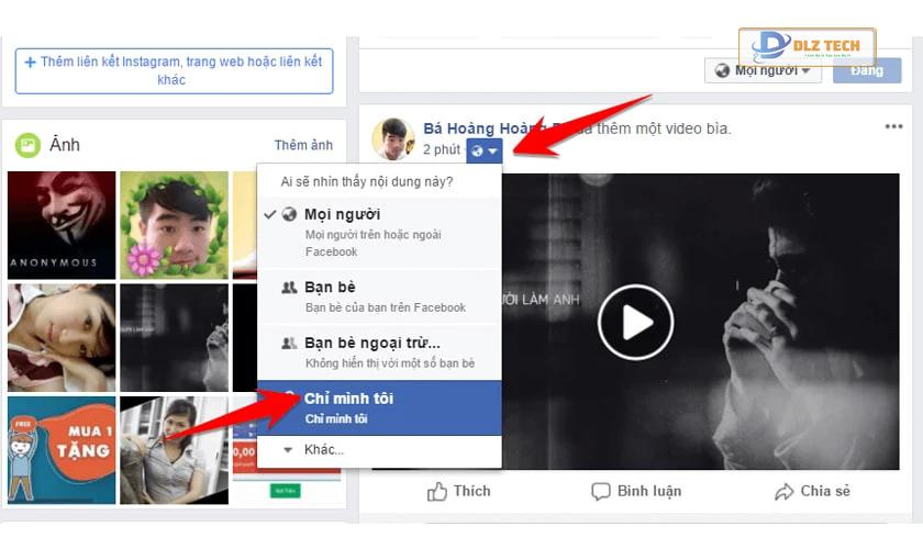 Chỉnh sửa quyền riêng tư