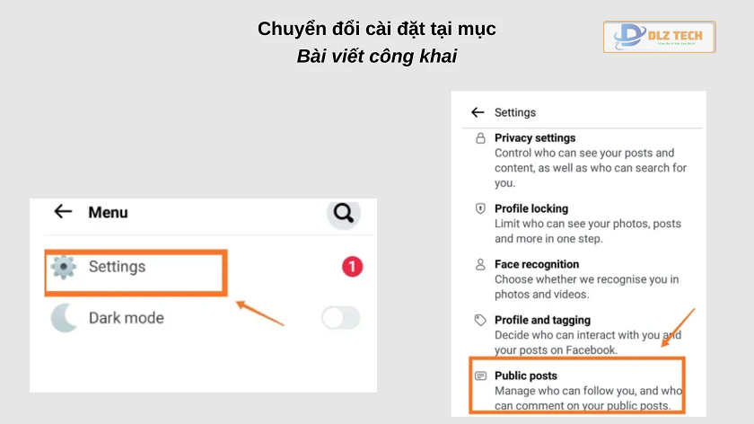 Cách bật chế độ theo dõi trên Facebook Lite