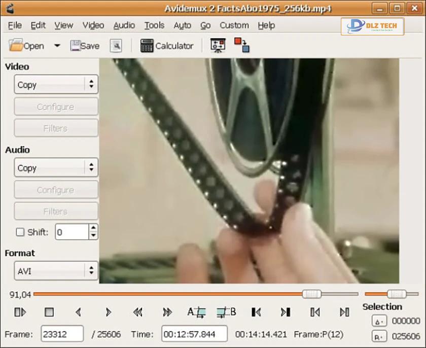 Avidemux: phần mềm chỉnh sửa video