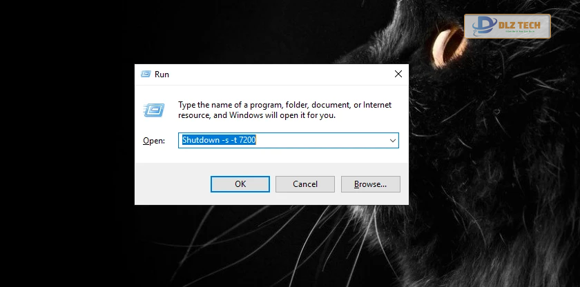 Cách hẹn giờ tắt máy tính bằng lệnh Run