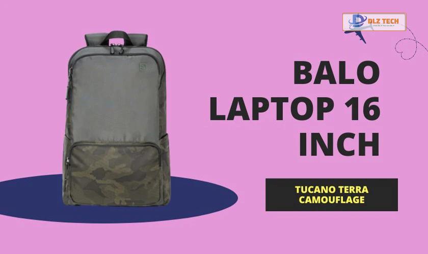 Balo đựng Laptop 16 inch Tucano Terra Camouflage