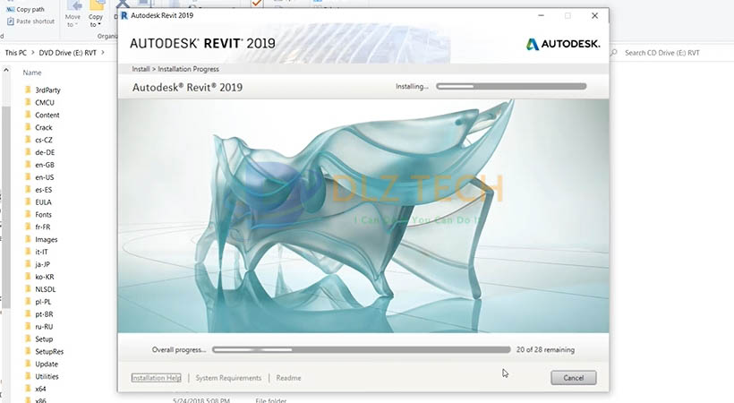cài Autodesk Revit 2019